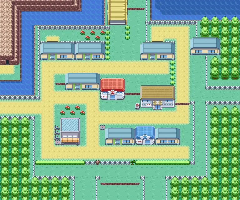 Cerulean City map