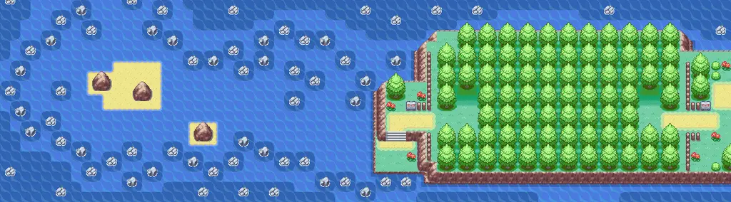 Green Path map