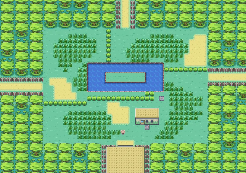 Safari Zone map