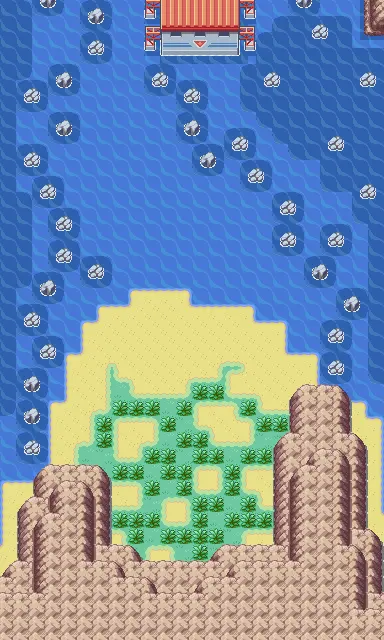 Treasure Beach map