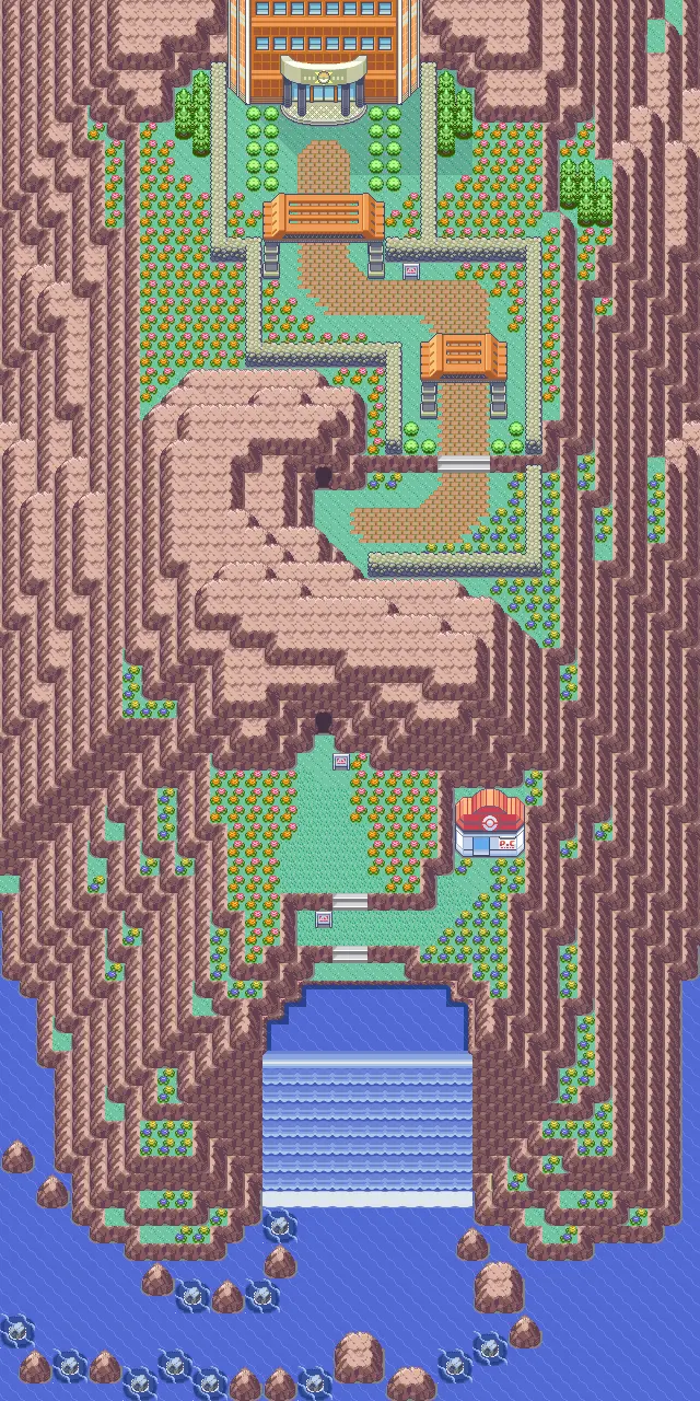 Ever Grande City map