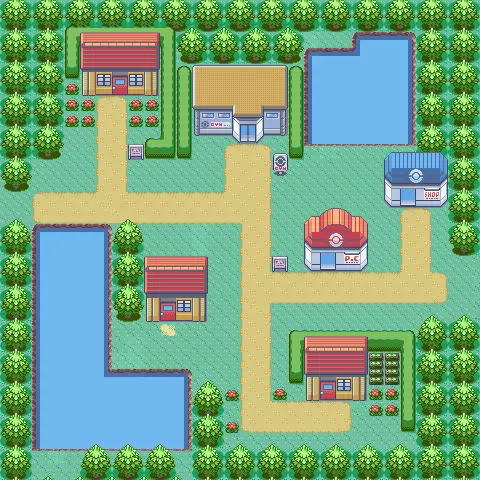 Petalburg City map