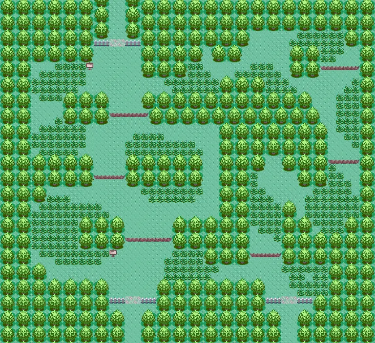 Petalburg Woods map