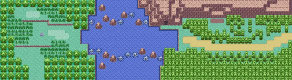Route 103 map (Emerald)