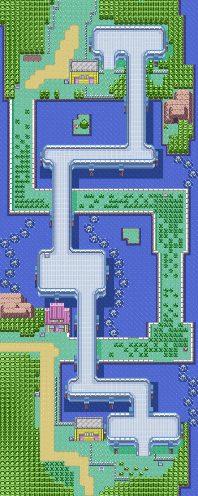 Route 110 map (Emerald)