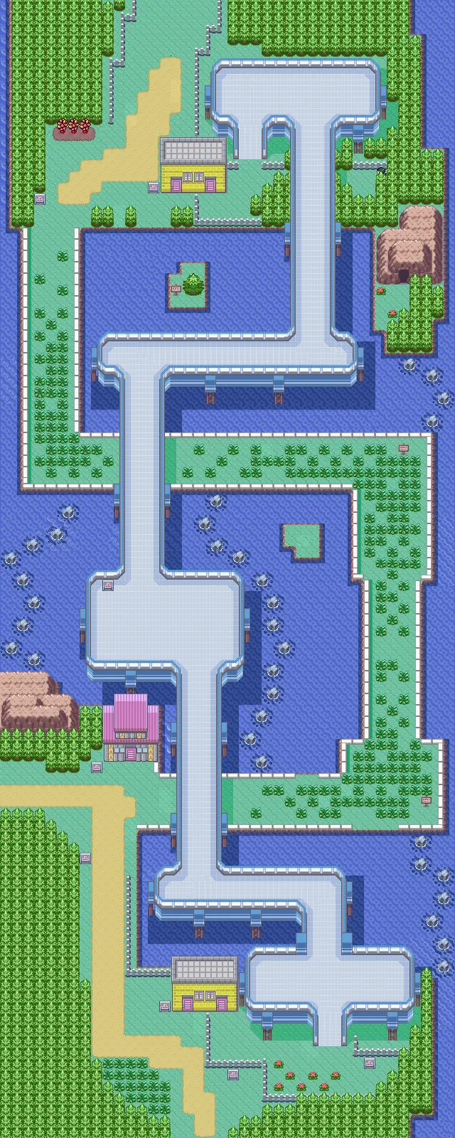 Route 110 map