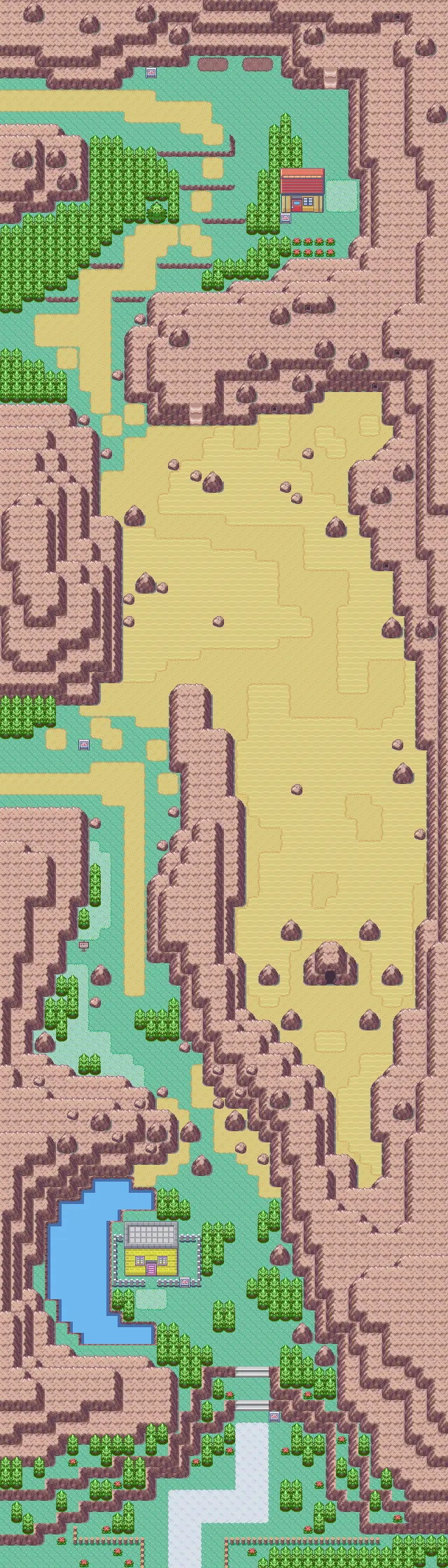 Route 111 map