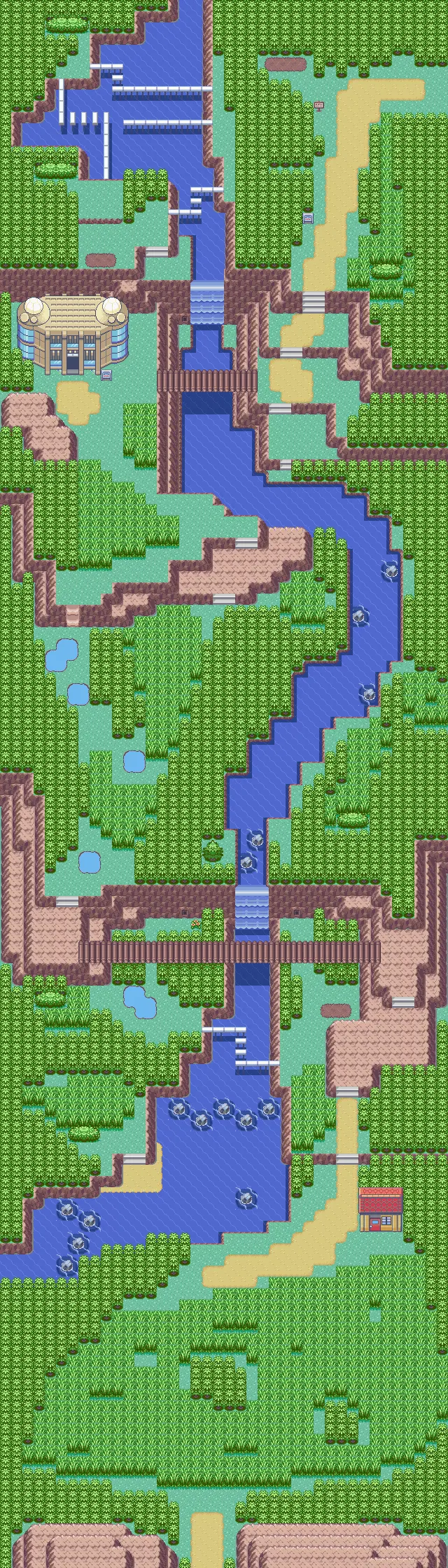 Route 119 map (Emerald)