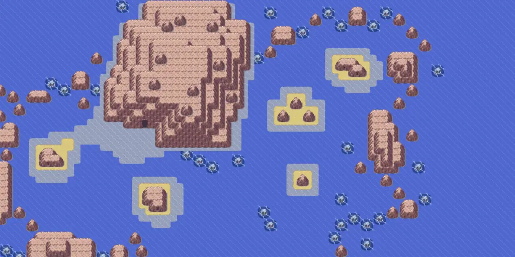 Route 125 map (Emerald)