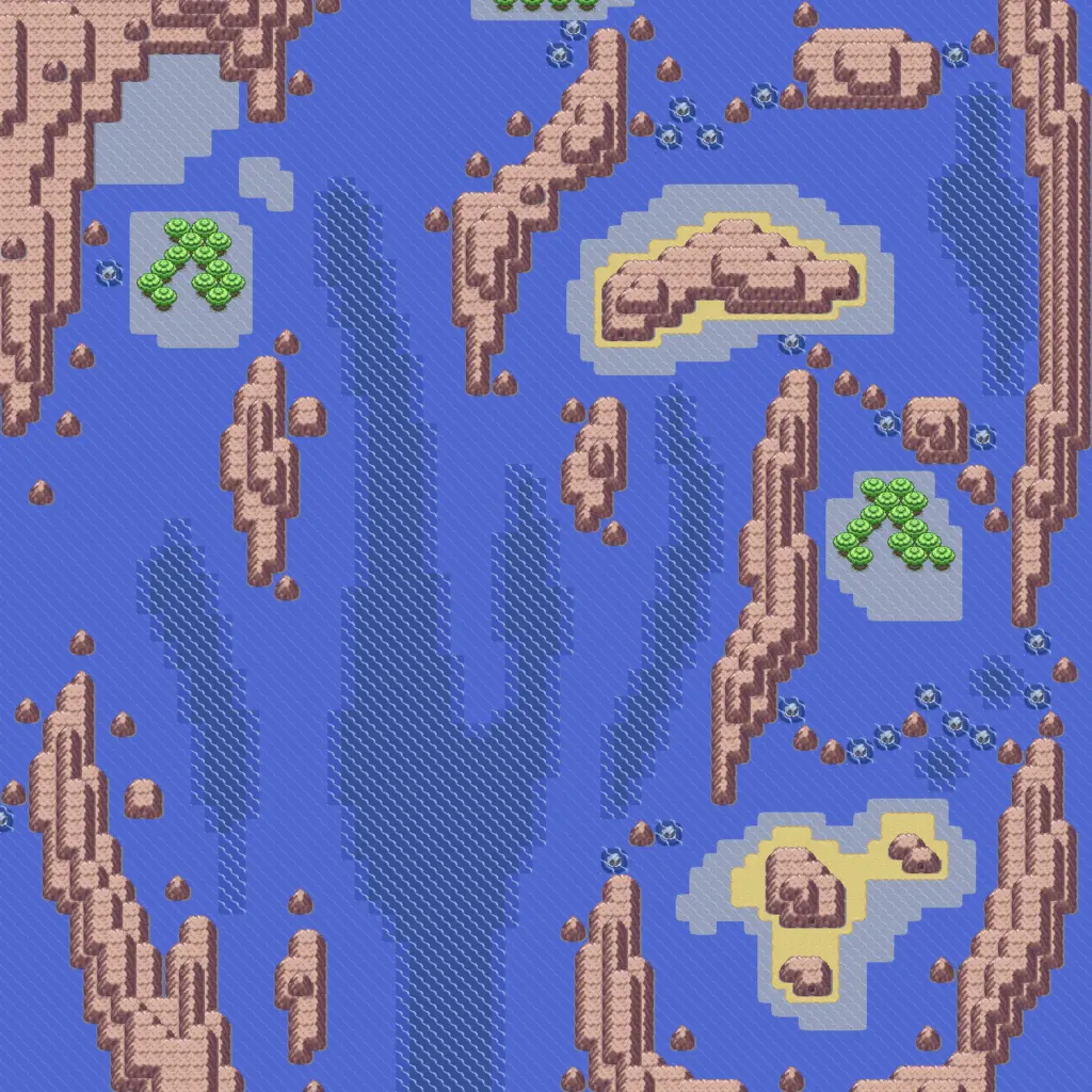Route 127 map (Emerald)