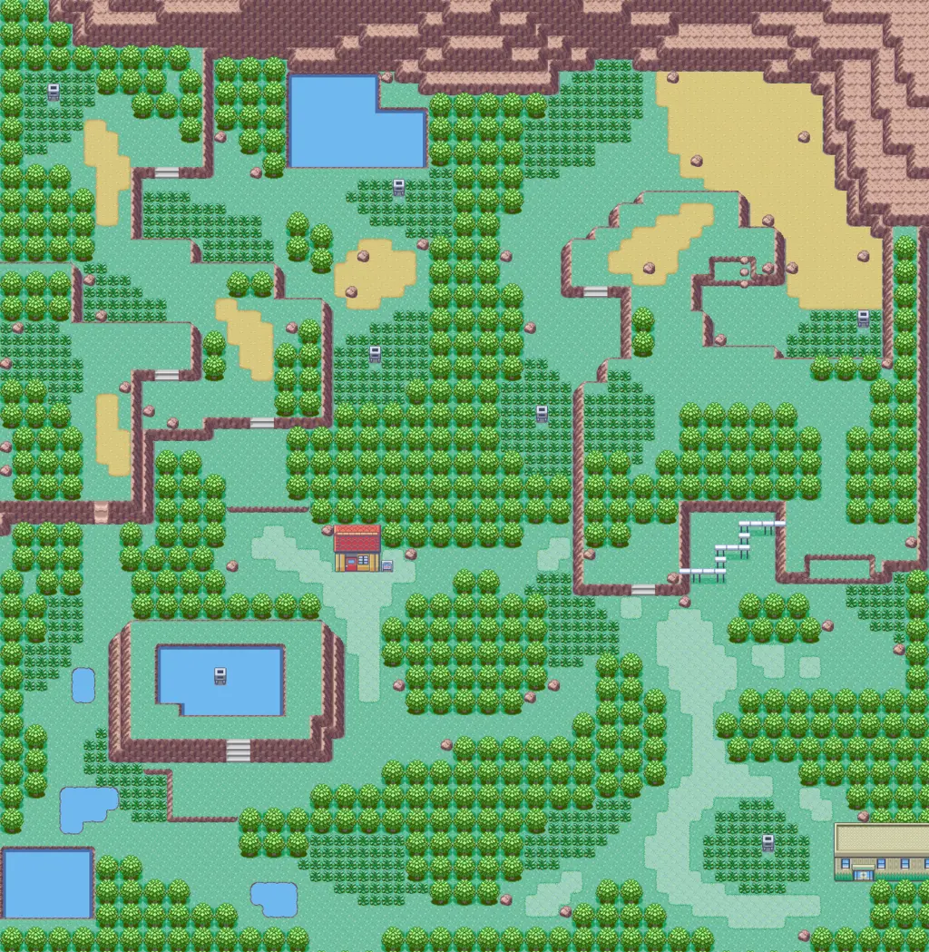 Safari Zone (Hoenn) map