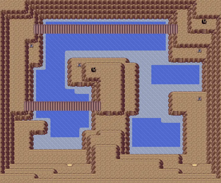 Shoal Cave map (Emerald)