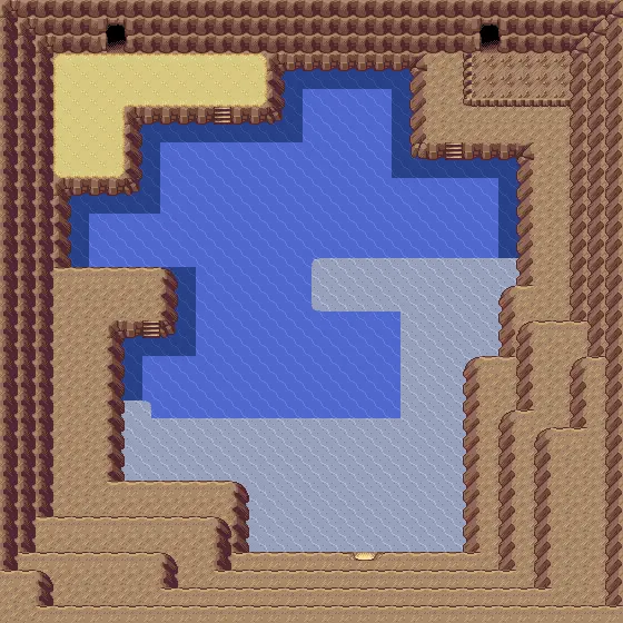 Shoal Cave map entrance (Emerald)
