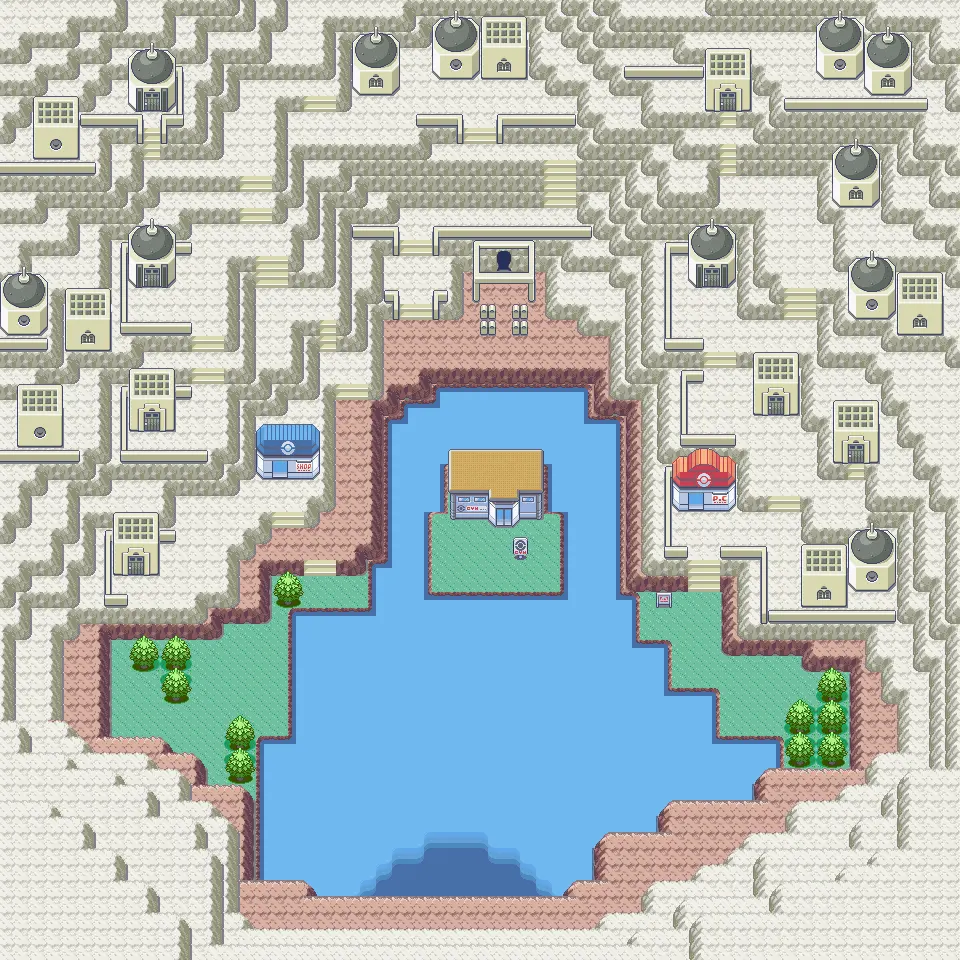 Sootopolis City map